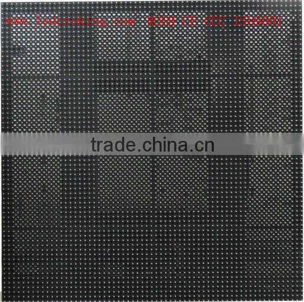 hight quality indoor &outdoor stage used transparent led curtains