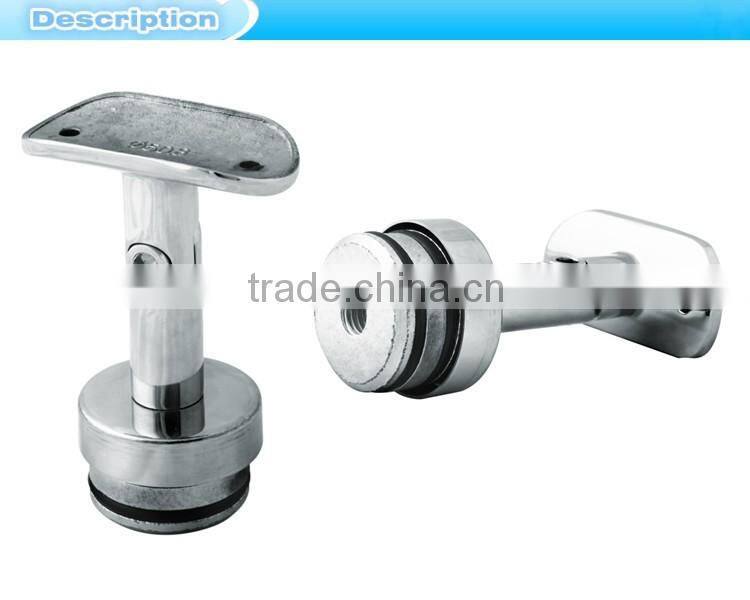 removable handrail bracket/modern metal stair railings /railing stainless steel outdoor
