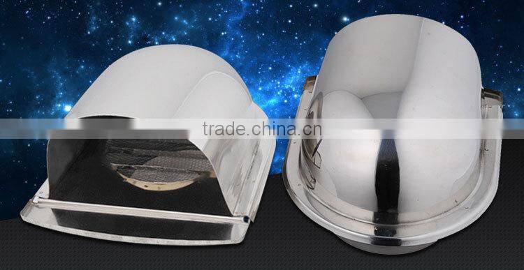 Hvac waterproof stainless steel air vent cowl cover