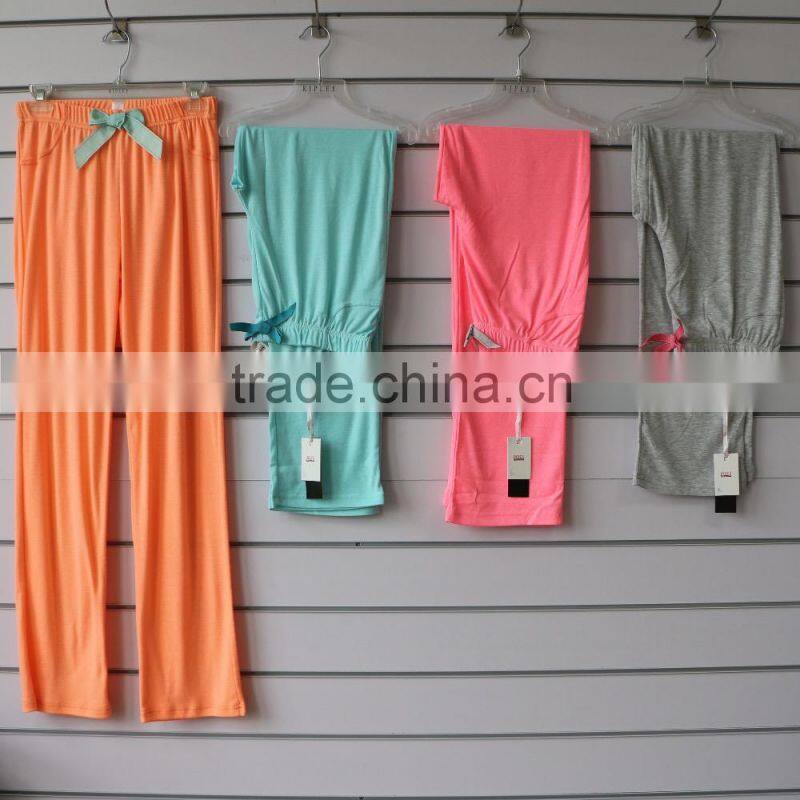 wholesale ladies loose pajama pants
