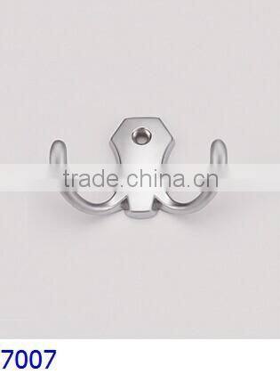 Metal Hooks Furniture Hook Zinc Alloy Hook Double Hang Hooks