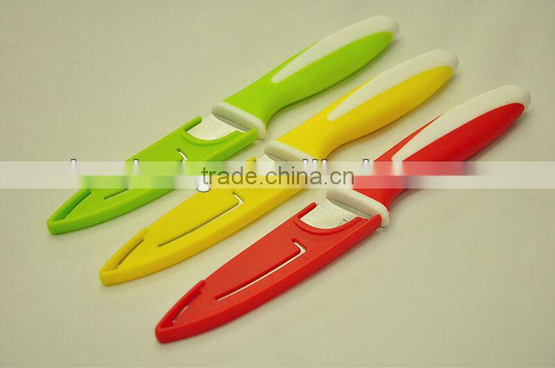 2014 porcelain steak knife ,stainless steel new products, sharp meat knife