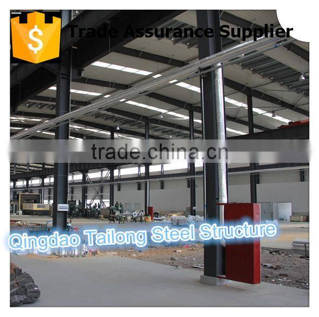Prefabricated low cost structural steel factory workshop steel building