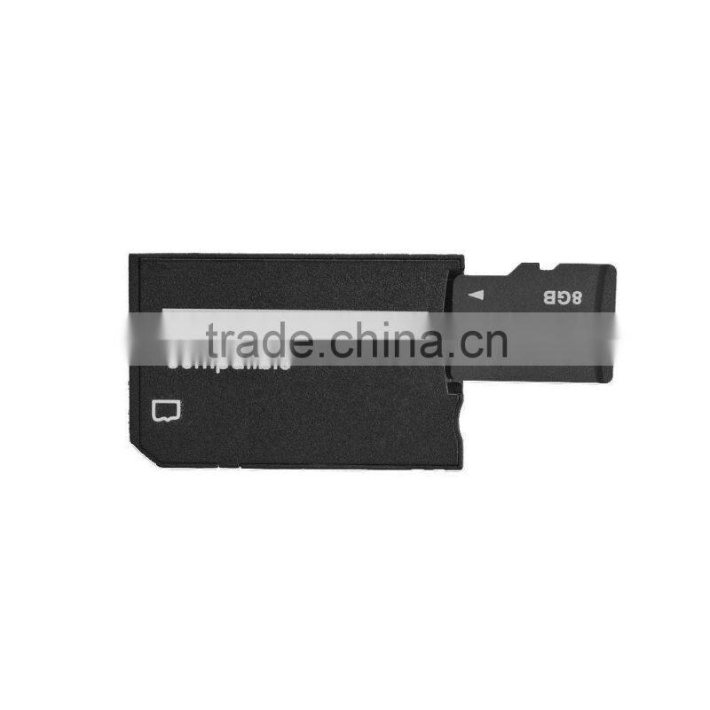 High speed mcirosd card to Memory Stick MS Pro Duo for PSP Card one Slot memory adapter ms pro duo Converter