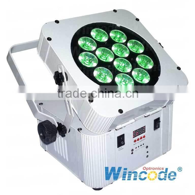 RGBW/A Wireless Battery LED stage Up Lighting for wedding disco bar events