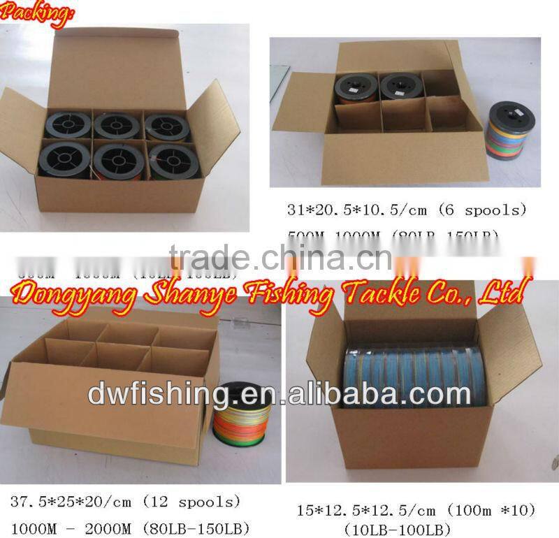 Dongyang PE Braid Fishing Line MULTICOLOR--- SUNBANG