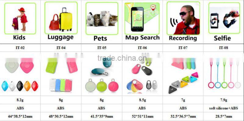 2016 Smart Bluetooth anti-lost alarm key finder For Mobile Phone