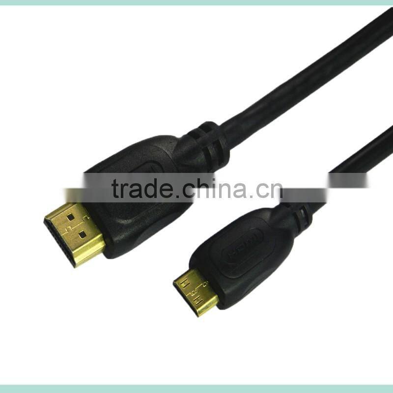 19pin A male to C male HDMI Cable with Ethernet support 4K and 3D from 0.5-100m