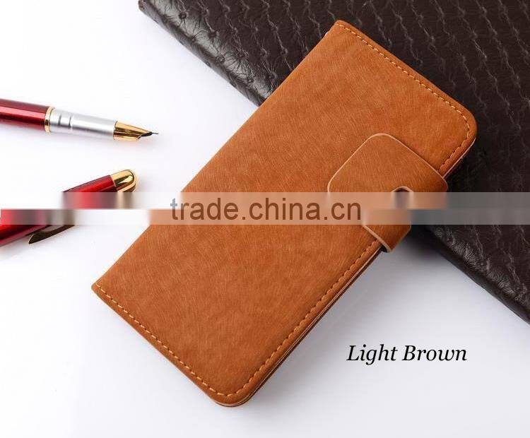 Soft feel squirrel leather flip cover for microsoft lumia 640xl with card slots