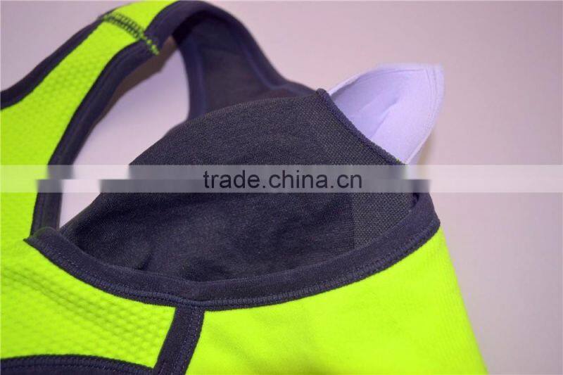 Sexy seamless yoga tops women underwear sports bra