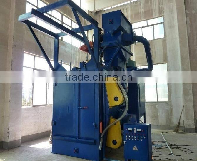 1 machinery for steel measuring tape Q37 rotary hook shot blasting machine