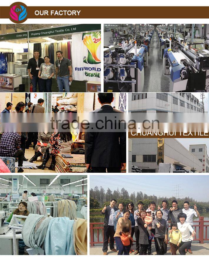 woven jacquard blackout curtain for balcony