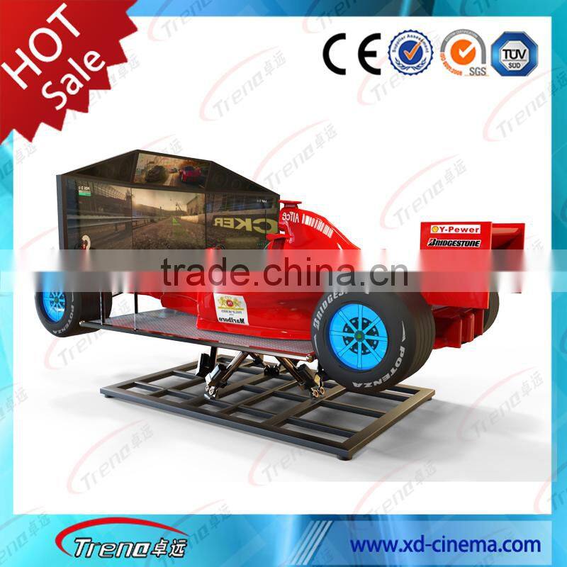 Commercial new technology racing car, simulator arcade racing car game machine type car game