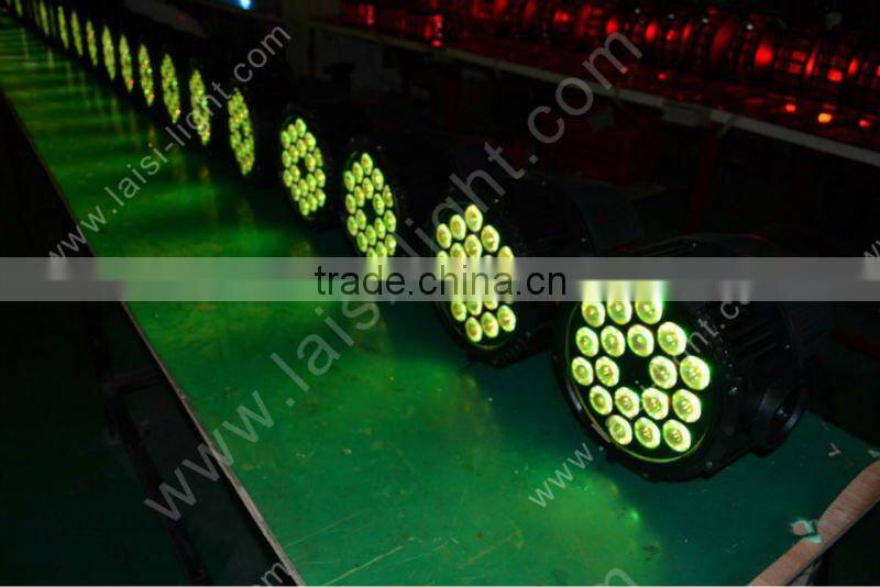 LED light 18X10W Quad China LED Par Can Outdoor RGBW 4IN1 LED Par 64 LED Par Light Ip65