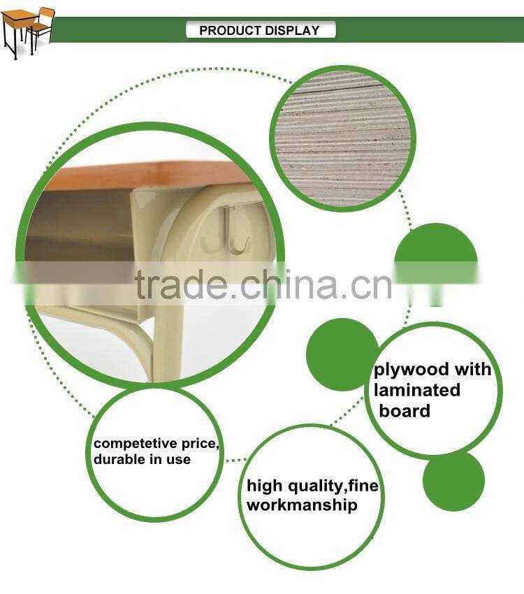 Economical Durable Student Desks for School Furniture in China