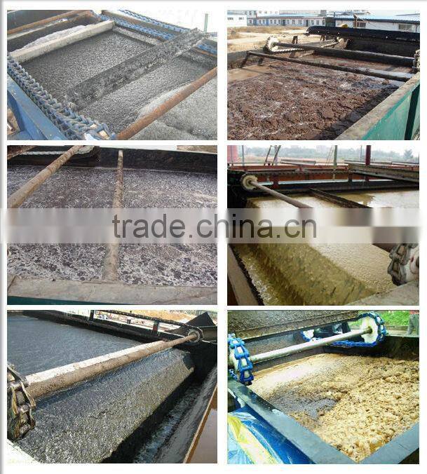 Removing oil dissolved air floatation machine for waste water treatment