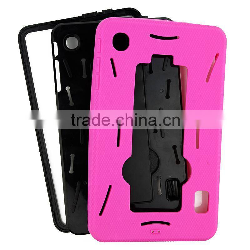 For Alcatel one touch pop 7 heavy duty and defender case with stand holder