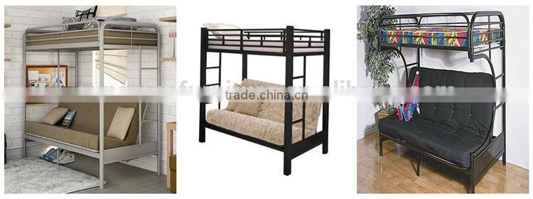 Cheap Living Room Heay Duty White Black Blue Red Metal Sofa Bunk Bed