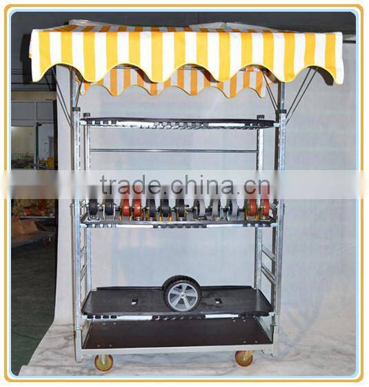 dutch show trolley, show flower trolley ,