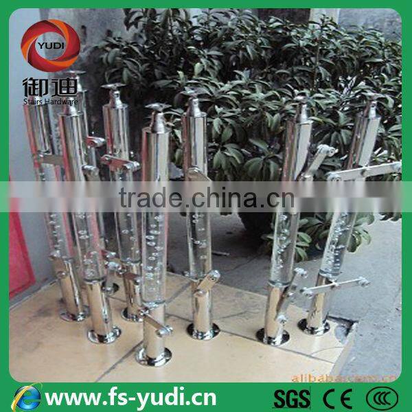 external staircases acrylic handrails systems