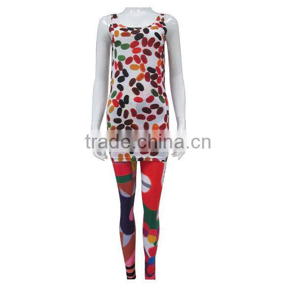 Wholesale Woman Fashion Ladies Sleeveless Elastic Long Tank Tops