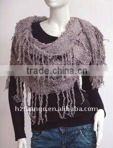 Latest fashion 2016 lady winter big size Knitted Wrap Shawls