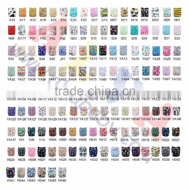 Alva New Butterfly Design One Size Adjustable Baby Cloth Diapers Manufacturer