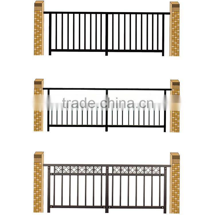 OEM&ODM Welcomed modern wrought iron balcony railings european designs