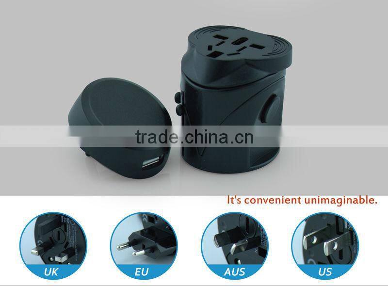GENJOY Cute uk multi travel adapter plug for Android System Moblephone