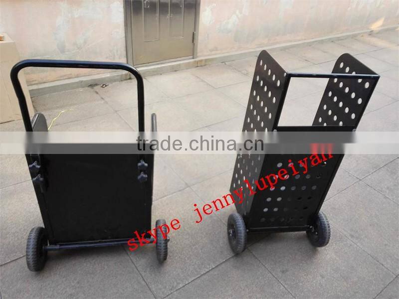 heavy duty iron wooden fire carriage hand cart TC1505