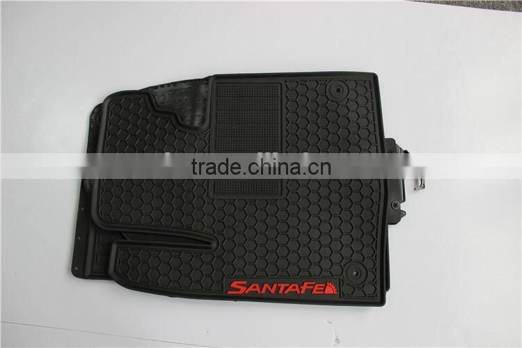 Automotive multi-season protection floor mat liner for Hyundai Santafe