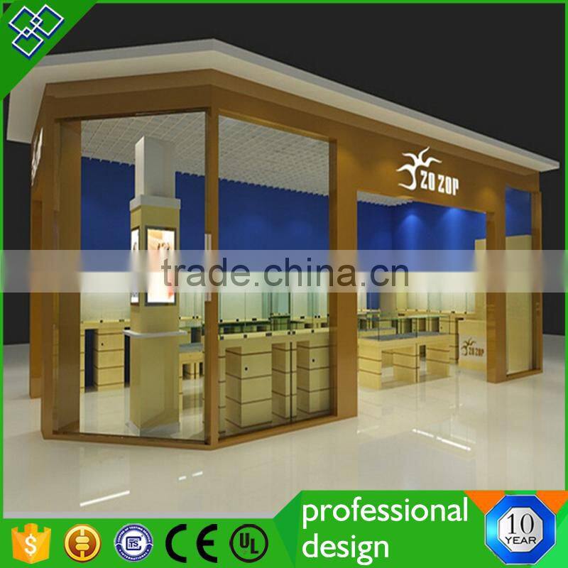 2016 Classical jewelry showroom shop counter display design
