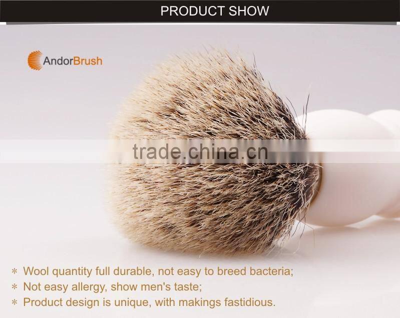 Wholesale super badger hair knots shaving brush knot shave brush
