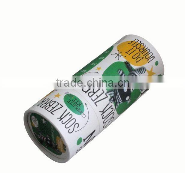 high quality recycled round tube gift box