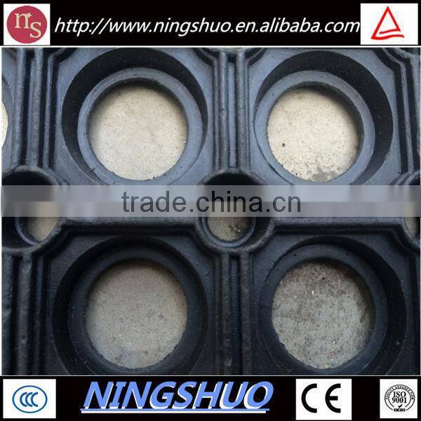 China supplier of outdoor UV proof durable rubber flooring for boat