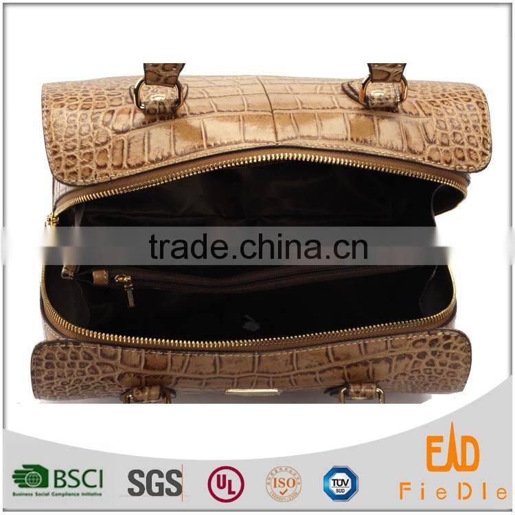 S253-A2273 Popular western latest styles guangzhou lady genuine custom leather handbag women