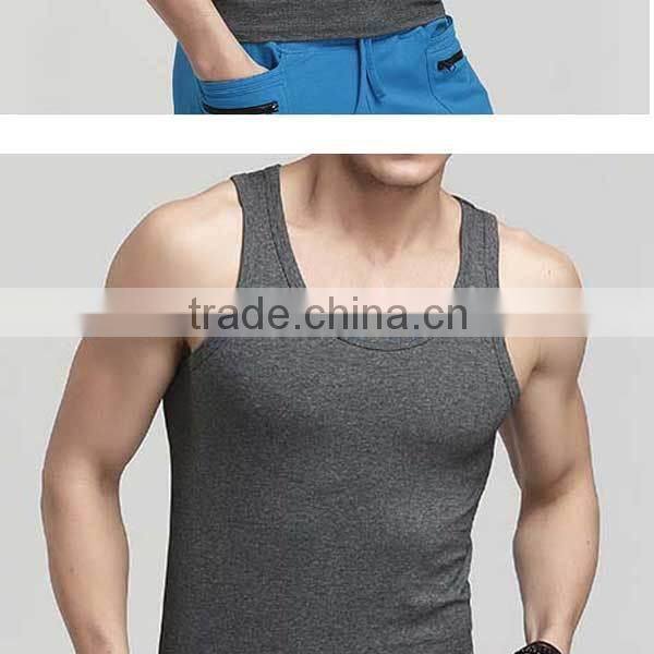 OEM wholesale bulk cheap tank tops for men, slim fit plain cheap tank tops for men (lyt080022)