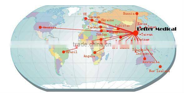 Three crank home hydraulic hospital bed