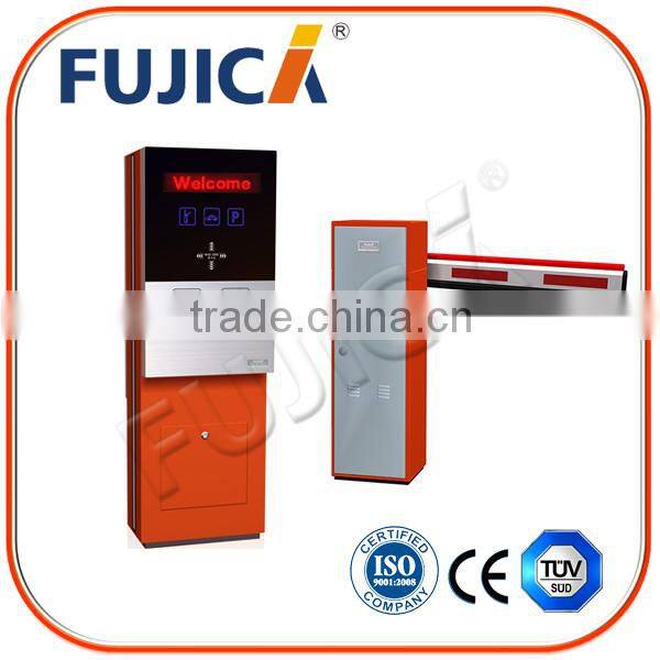 FUJICA car parking system with barrier gate for residents use