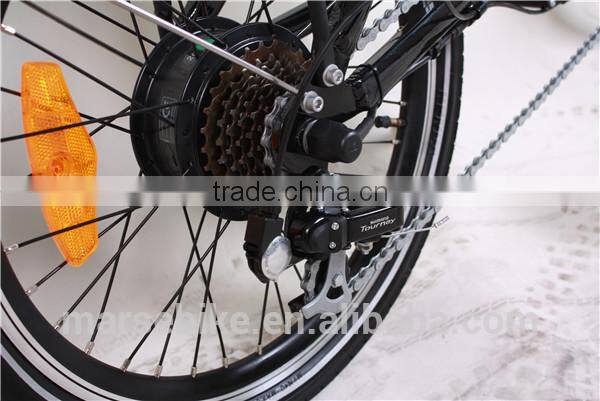 2014 popluar 20inch 250w 36v 10ah zhejiang electric bicycle of manufacturer