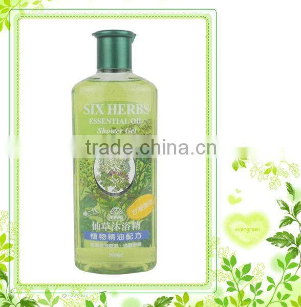 Natural healthy plant essential oil for body wash