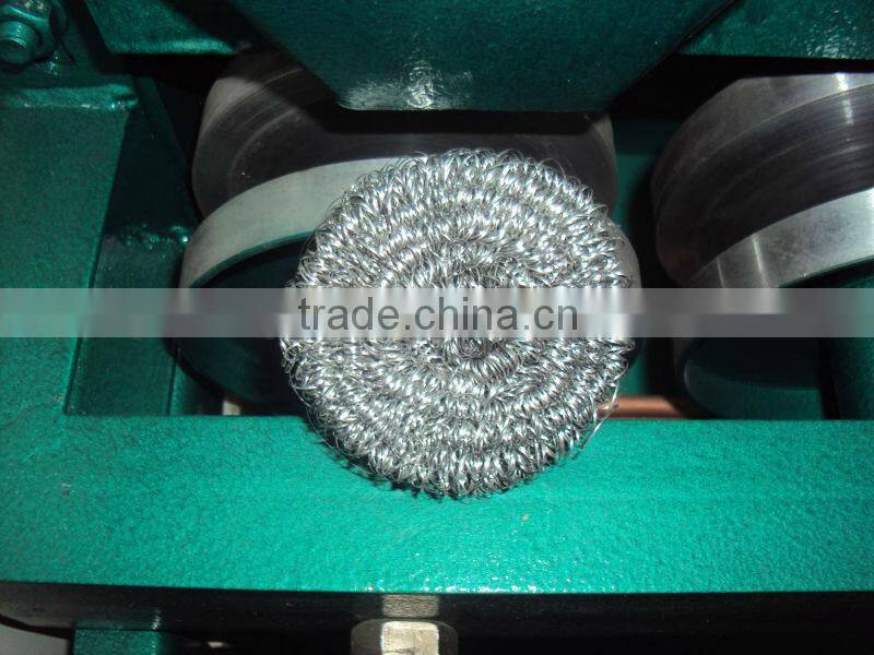 FULLY AUTOMATICAL SCOURER SPIRAL CLEANING BALL MAKING MACHINE