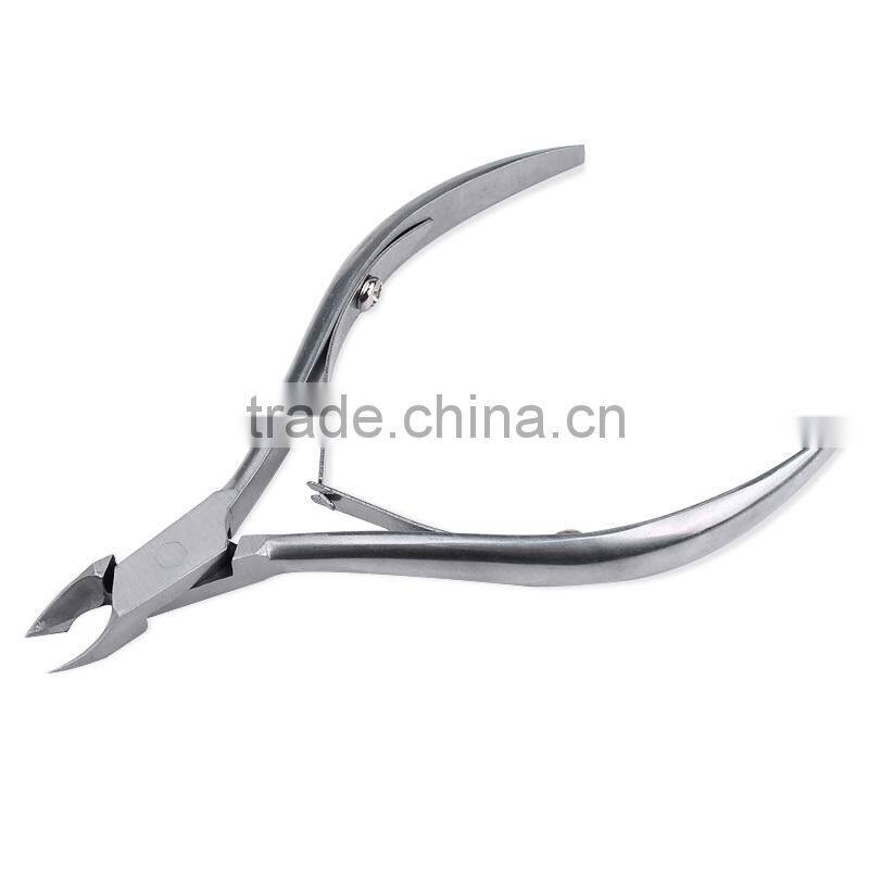 2016 golden and silver color stainless steel nail cuticle nipper
