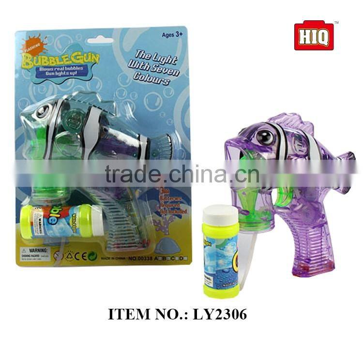 New style electronic bubble soap maker bubble gun for wholesale