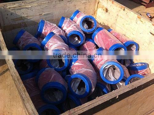 FM/UL certification Carbon steel 90 degree PM concrete pump boom elbow