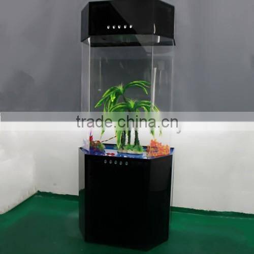 Any design available Luxury LED clear acrylic aquariums wholesale/cylinder acrylic aquarium/cylinder acrylic fish aquarium