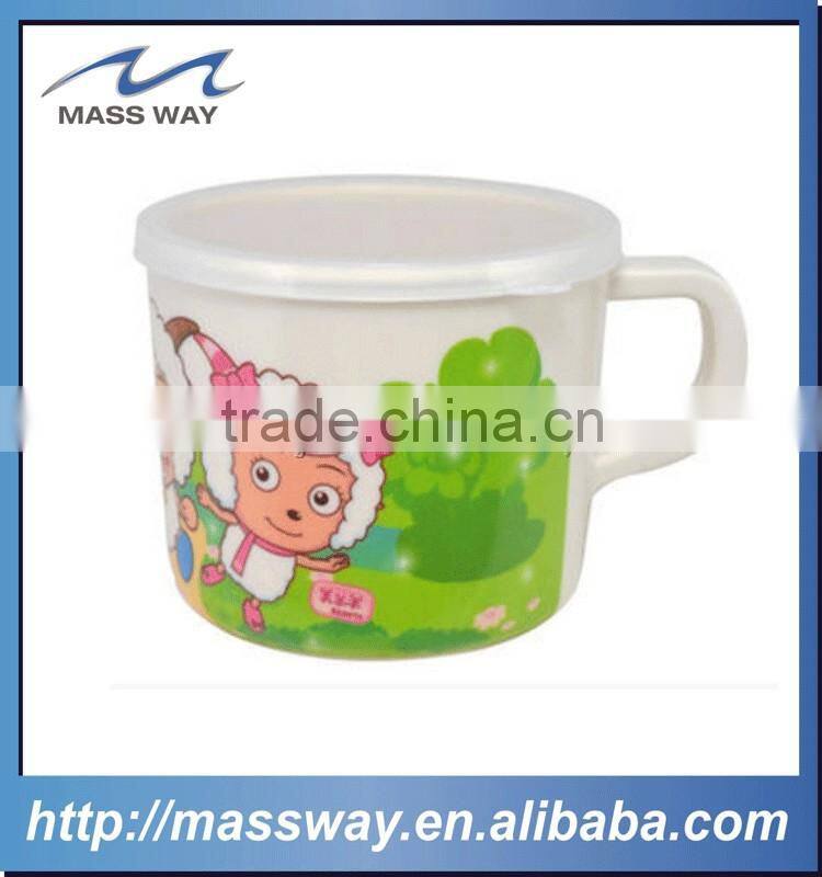 bulk funny cartoon Kids Melamine Milk coffee mug