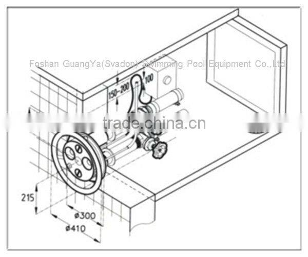 Swimming Training Used Swimming Pool Spray Jet