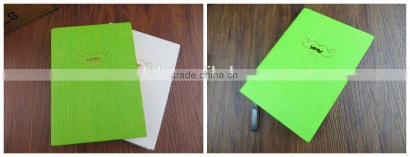 Embossing Hot Stamping Customized Logo Cheap printed gift school paper notebook