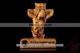 Olive Wood Carved Figure of Jesus Christ on the Cross